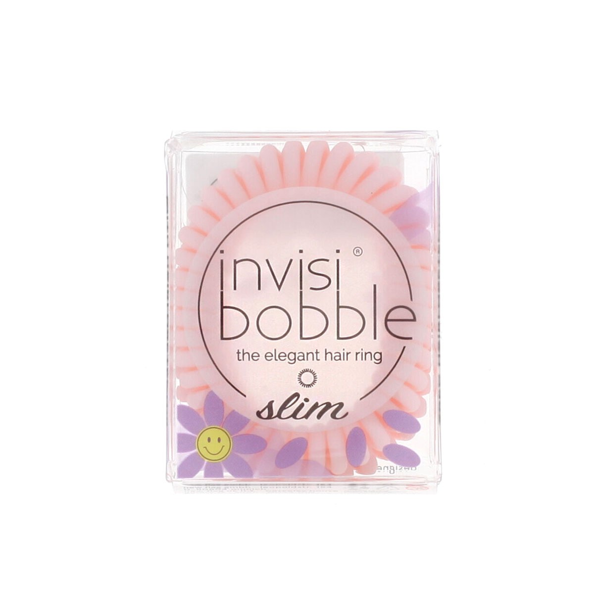 Invisibobble The Elegant Style Hair Ring Hairlovetech Slim - Pink (3pcs) φωτογραφία