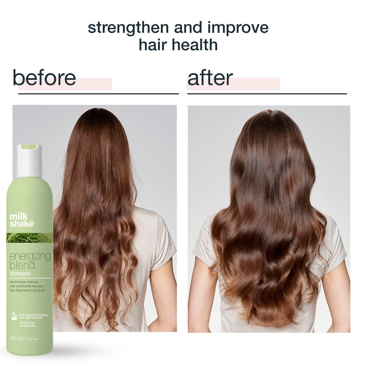 Milk_Shake Energizing Blend Shampoo (300ml) φωτογραφία