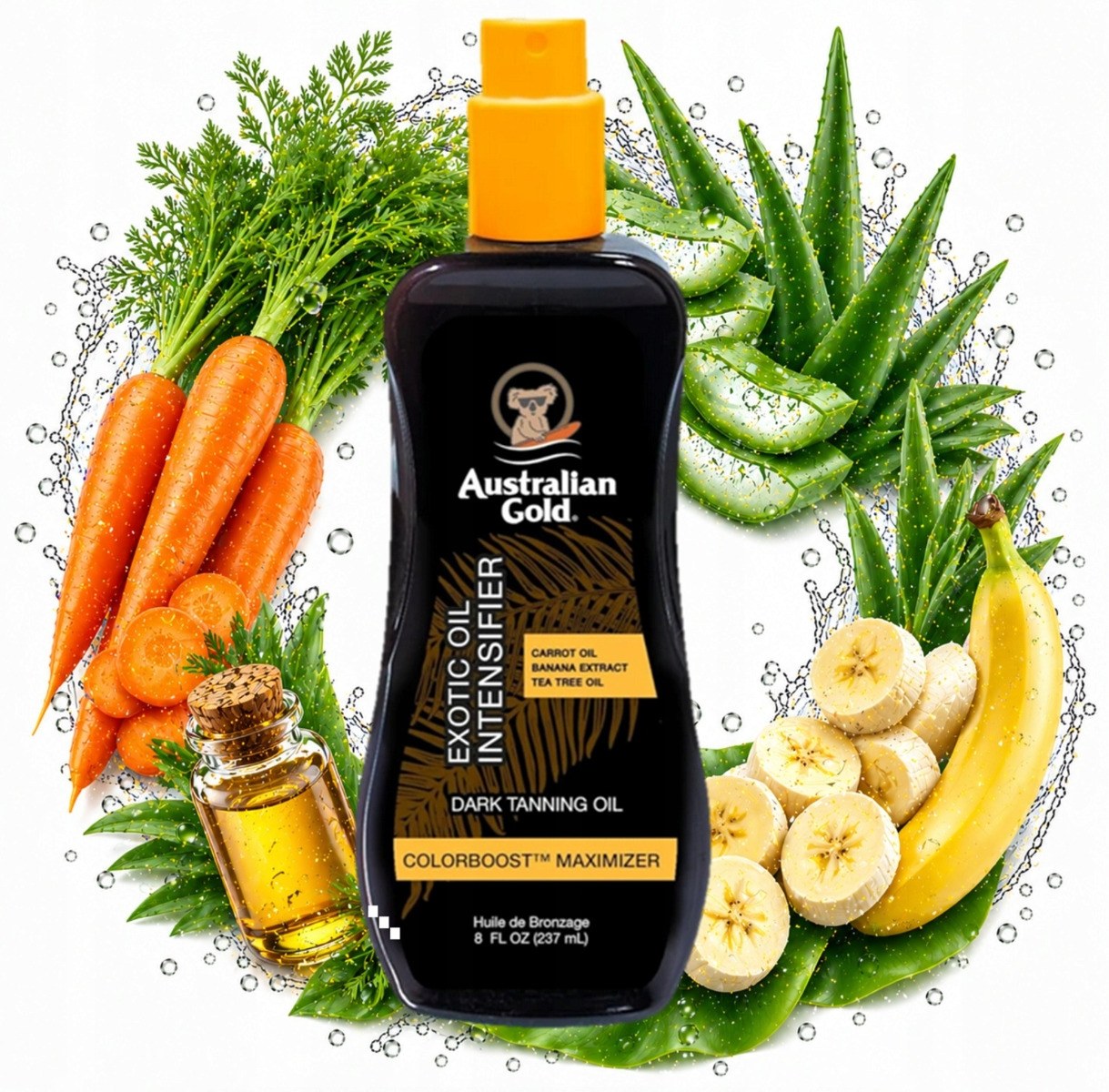 Australian Gold Exotic Oil Intensifier - Dark Tanning Oil (237ml) φωτογραφία