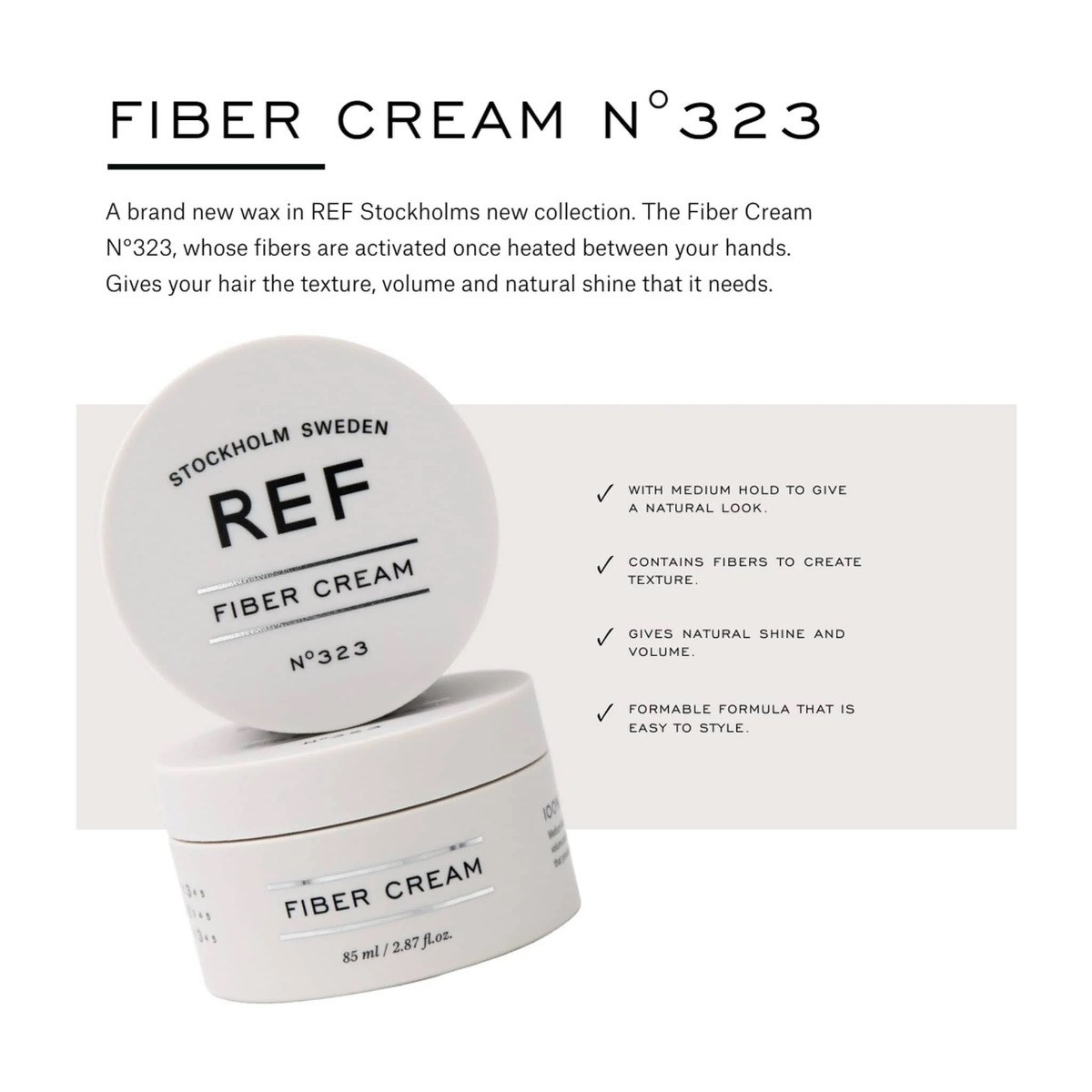 Ref Stockholm - Fiber Cream N°323 (85ml) φωτογραφία
