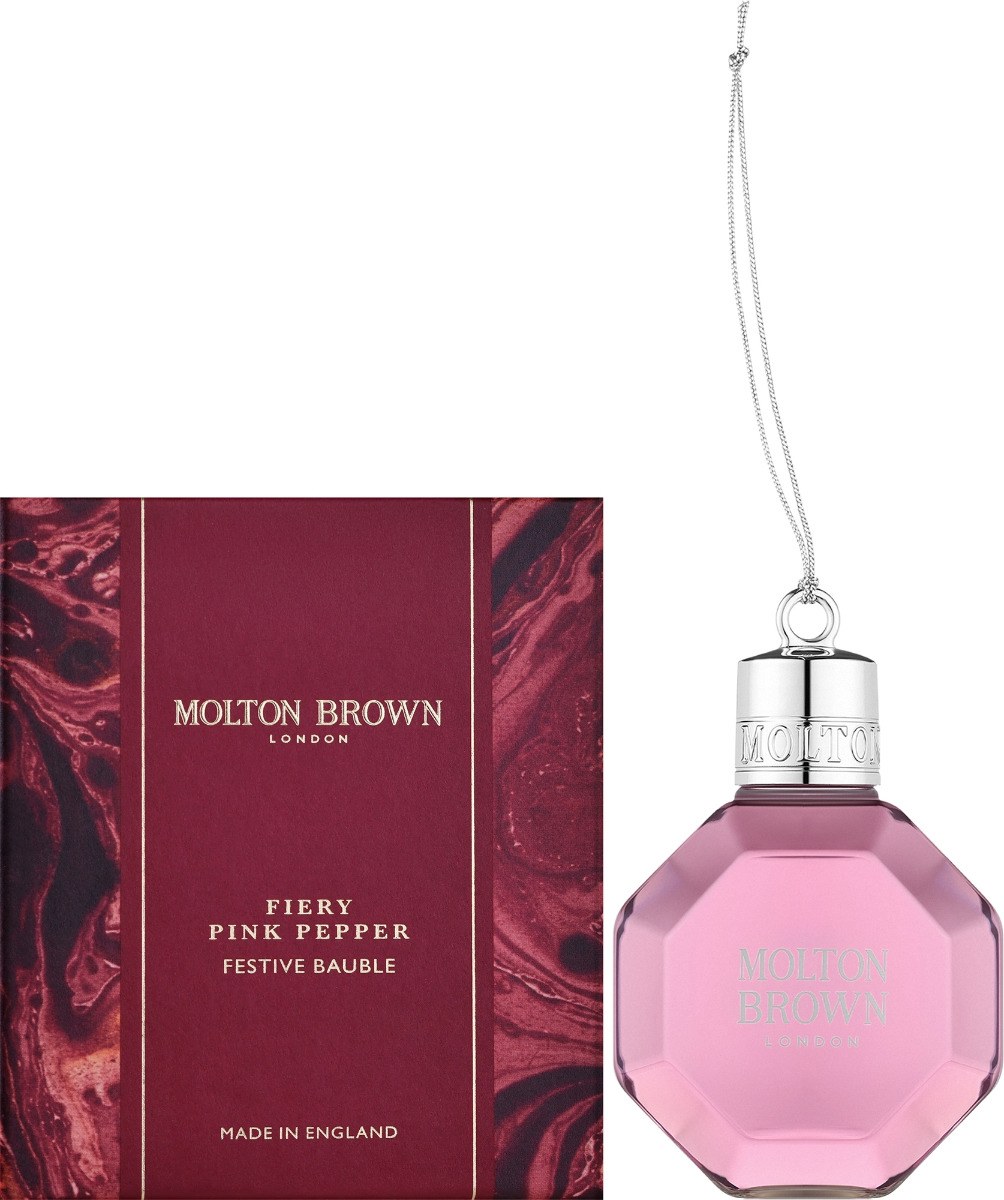 Molton Brown Fiery Pink Pepper Festive Bauble Bath & Shower Gel (75ml) φωτογραφία