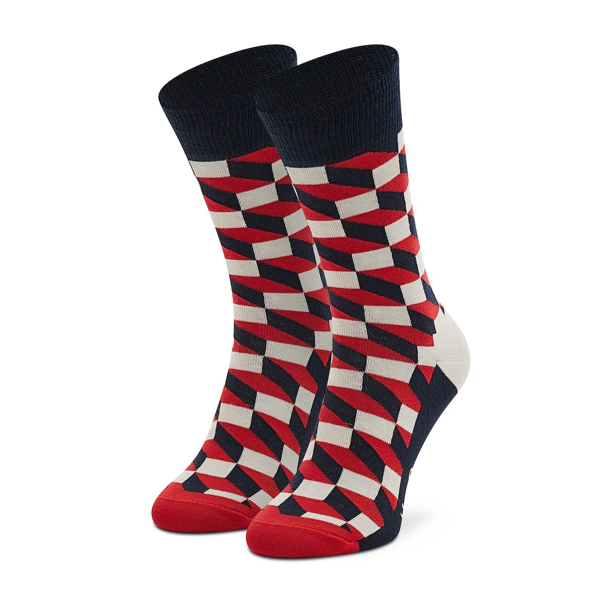 Happy Socks Filled Optic Sock (Size: 41-46) φωτογραφία