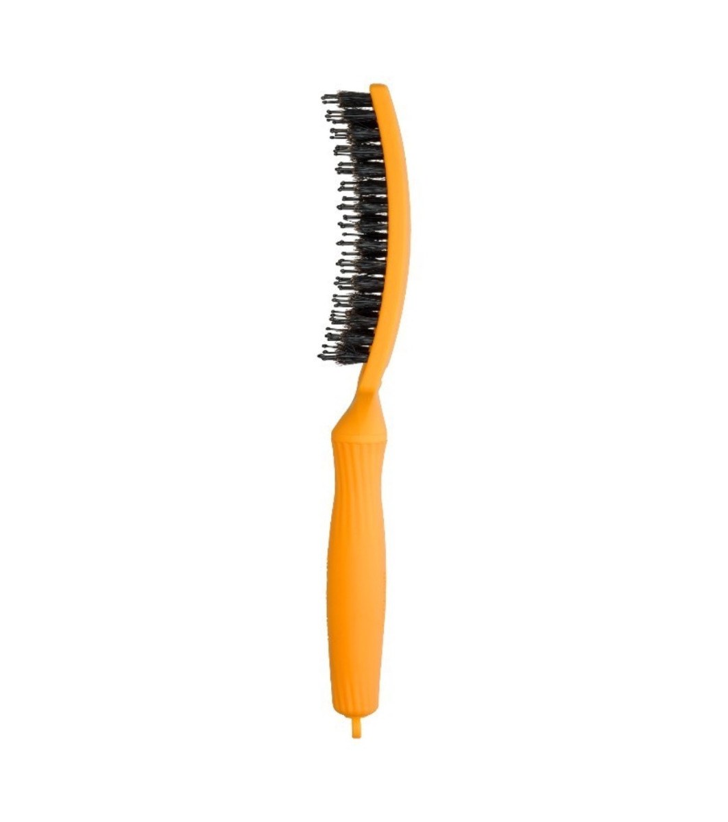 Olivia Garden Fingerbrush Combo Medium On The Road Again Hair Brush - Yellow Sunshine φωτογραφία