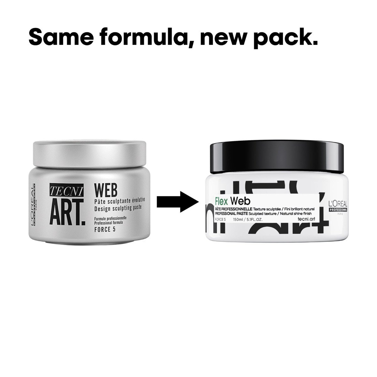L’Oréal Professionnel Web - Design Sculpting Paste (150ml) φωτογραφία