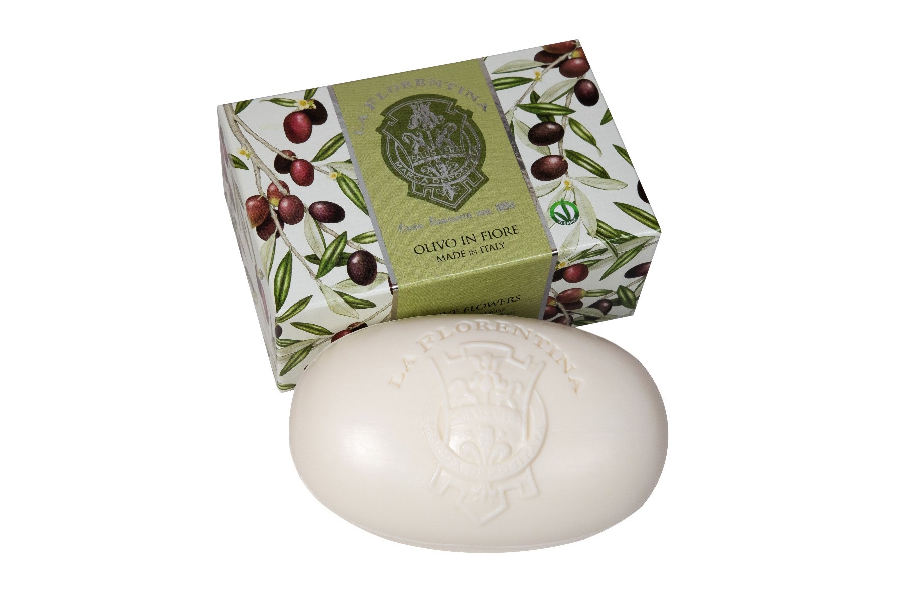 La Florentina Gift Box Bath Soap - Olive Flowers (300g)