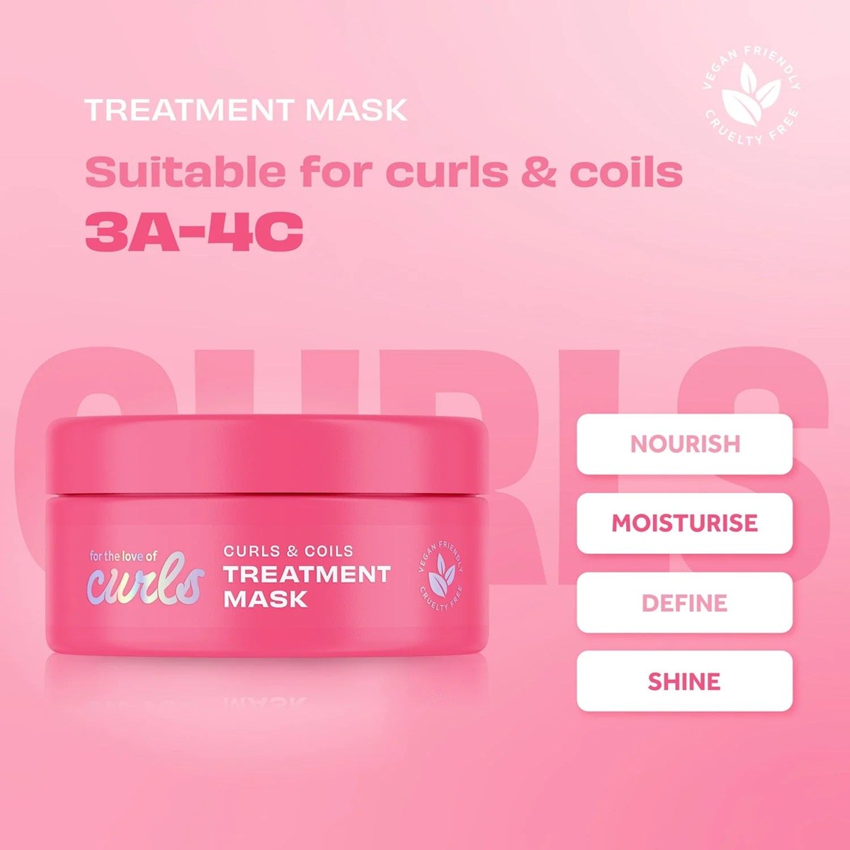 Lee Stafford For The Love Of Curls Curls & Coils Treatment Mask (200ml) φωτογραφία
