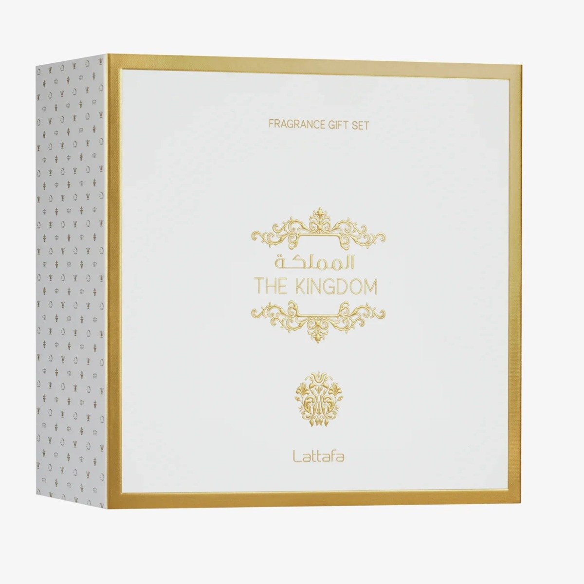 Lattafa Fragrance Gift Set The Kingdom Men (Eau De Parfum 100ml & 12ml & Shower Gel 100ml) φωτογραφία