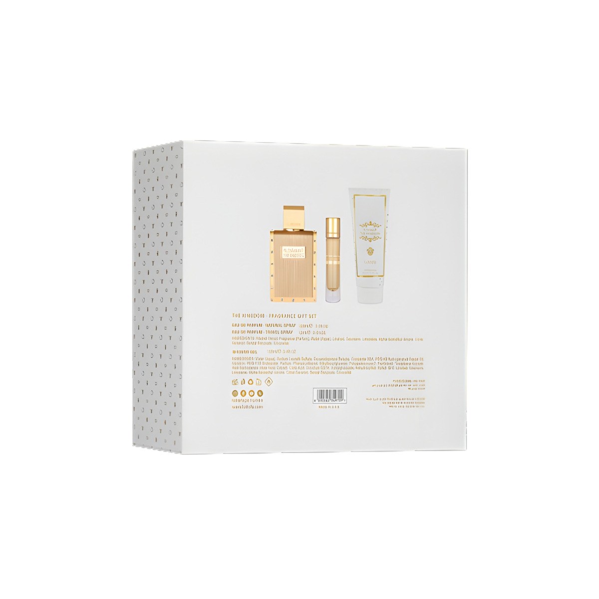 Lattafa Fragrance Gift Set The Kingdom Men (Eau De Parfum 100ml & 12ml & Shower Gel 100ml) φωτογραφία