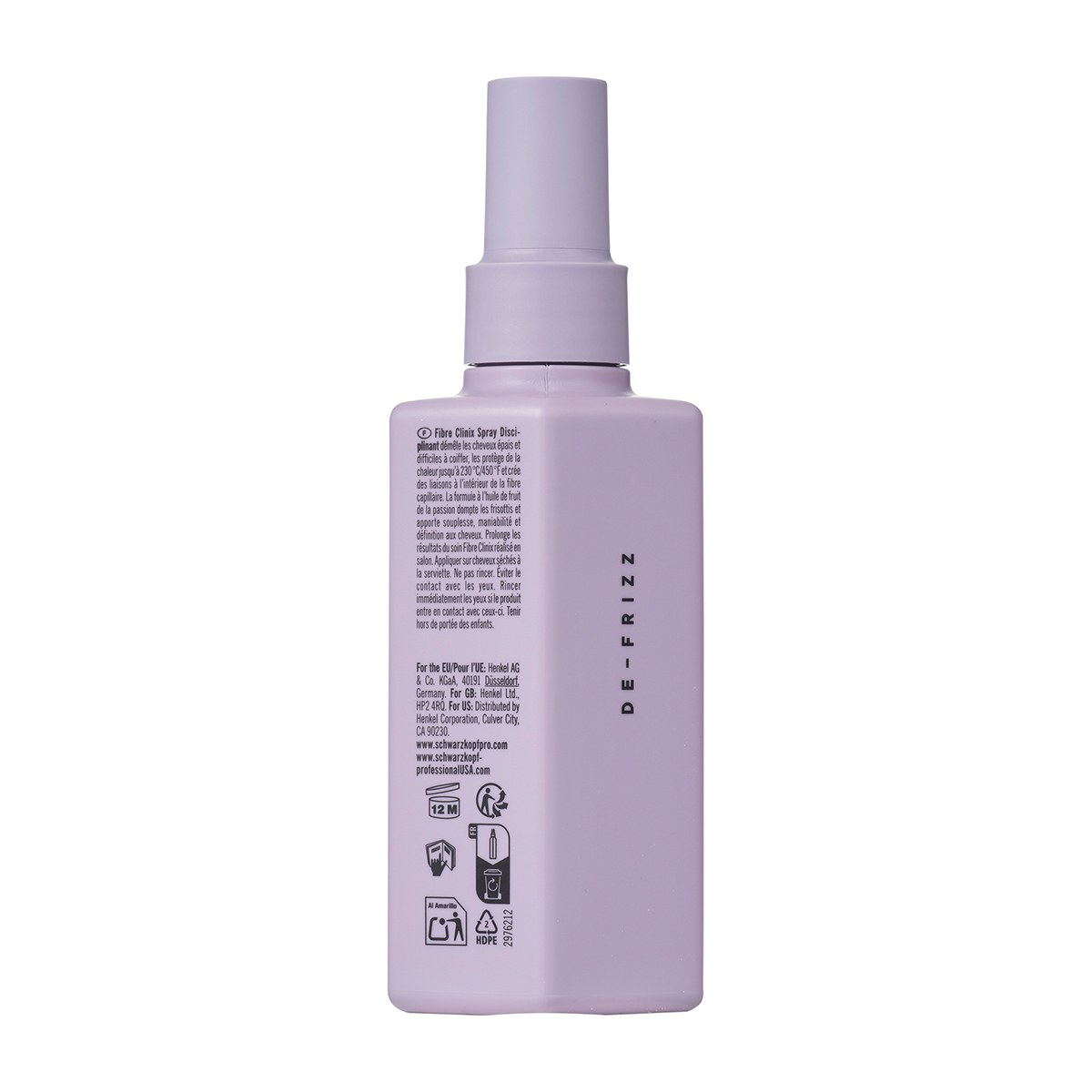 Schwarzkopf Professional Fibre Clinix De-Frizz Smoothing Spray (200ml) φωτογραφία