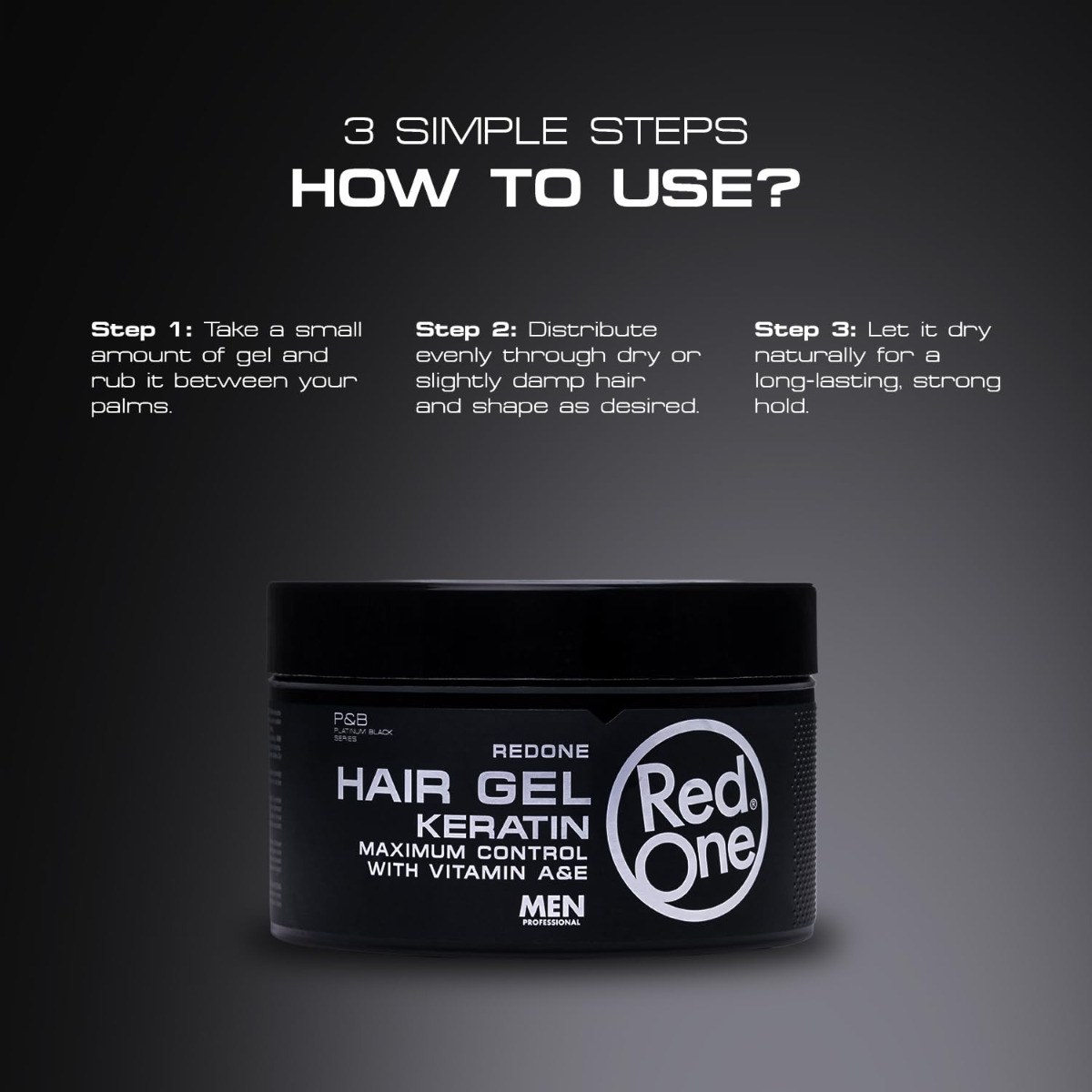 RedOne Hair Gel Keratin (400ml) φωτογραφία