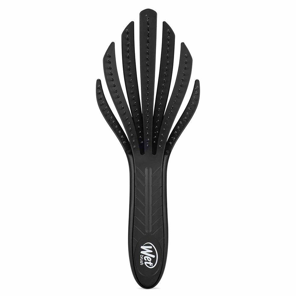 Wet Brush Go Green Curl Detangler Detangle Brush - Black