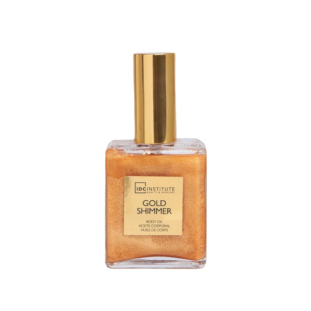 Idc Institute Beauty & Skincare Gold Shimmer Body Oil (50ml)