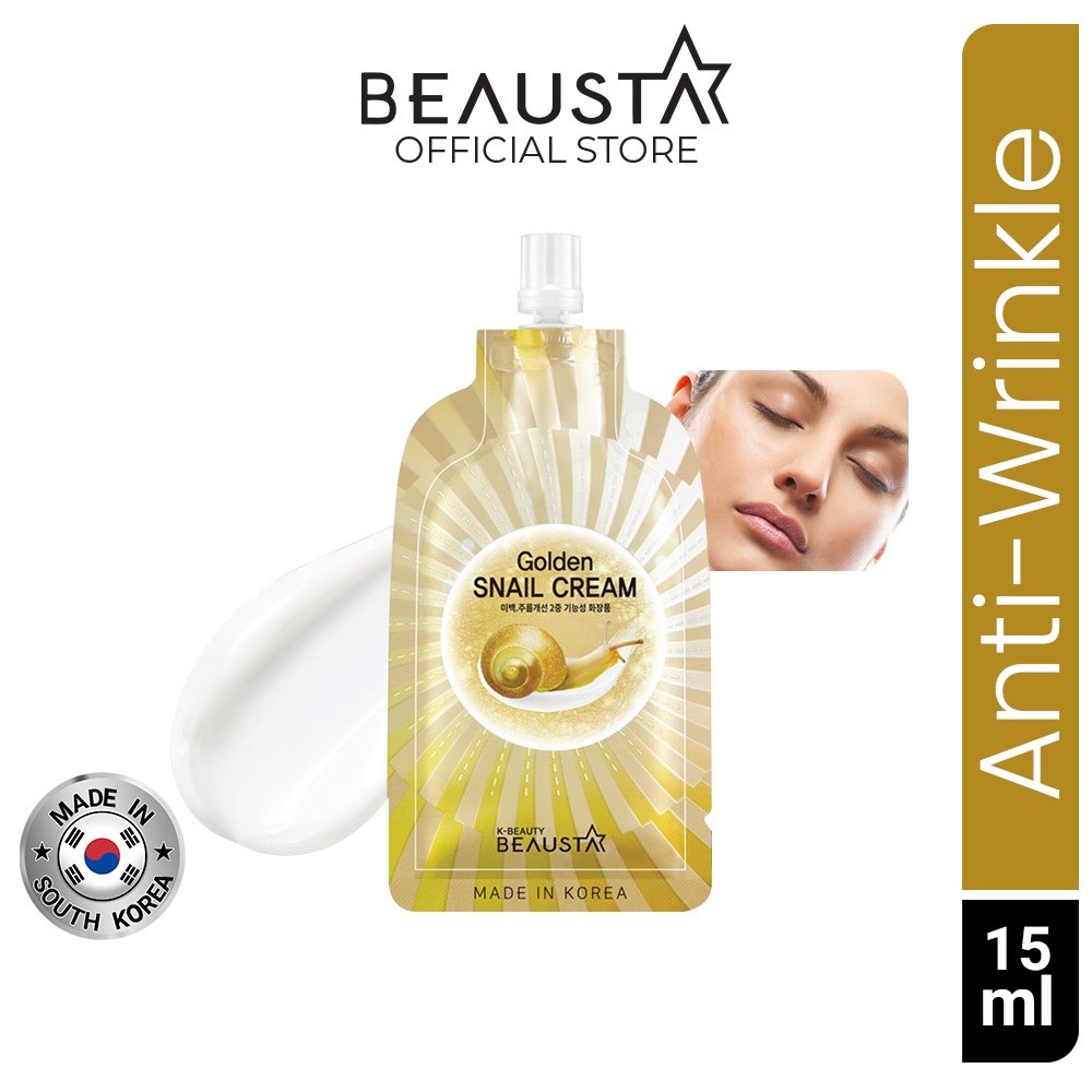 Beausta Golden Snail Cream (15ml) φωτογραφία