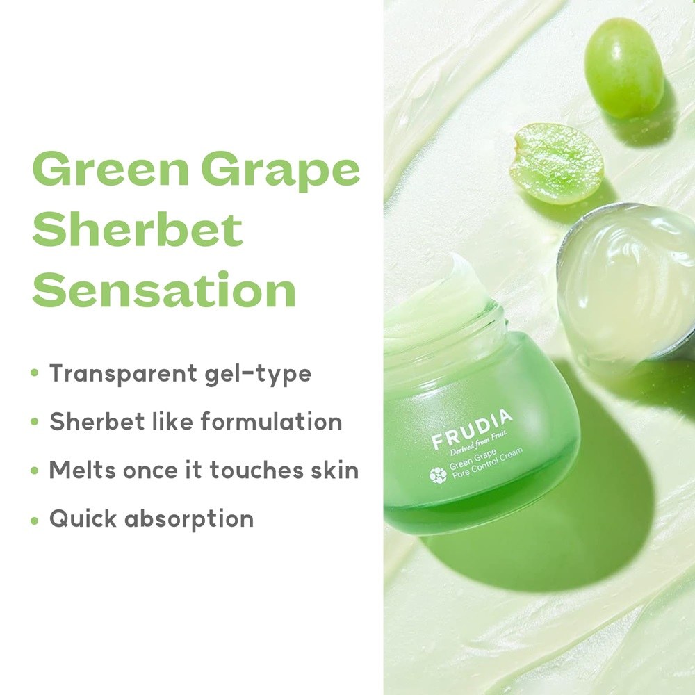 Frudia Derived From Fruit Green Grape Pore Control Cream (55g) φωτογραφία