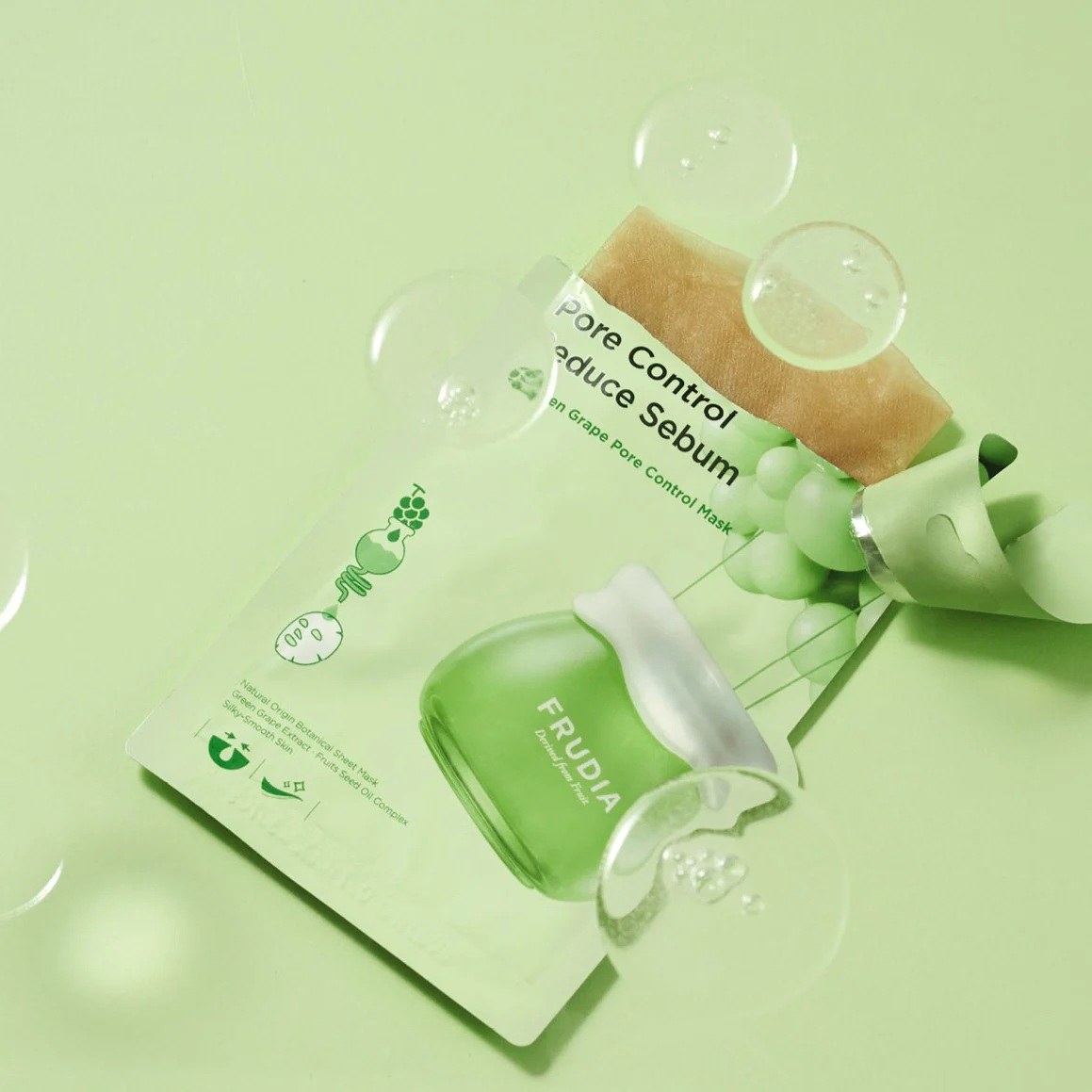 Frudia Derived From Fruit Green Grape Pore Control Mask (20ml) φωτογραφία