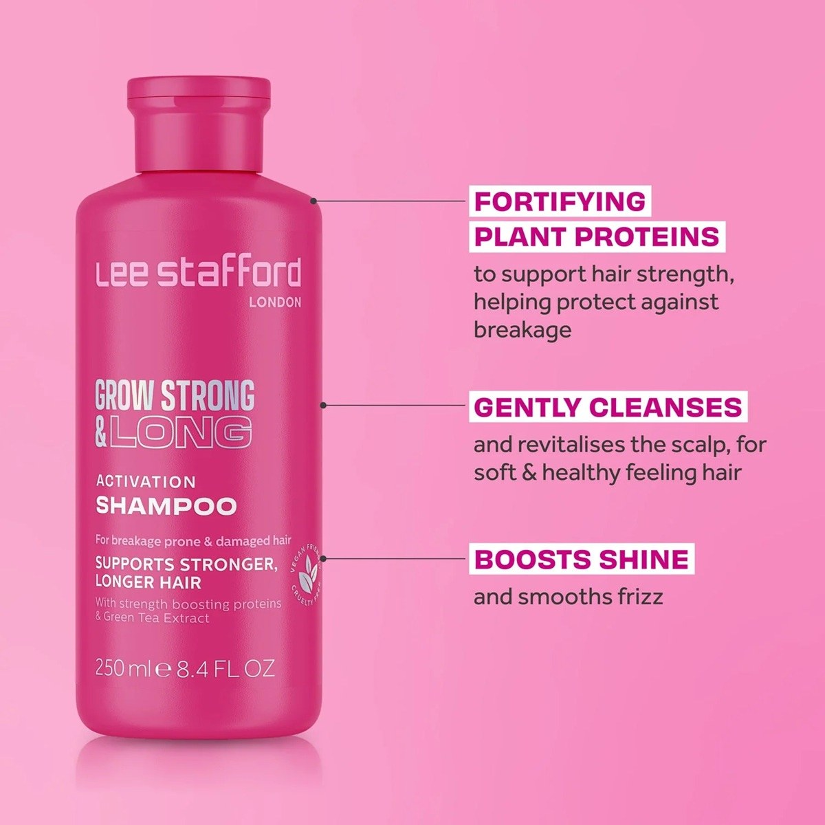 Lee Stafford Grow Strong & Long Activation Shampoo (250ml) φωτογραφία