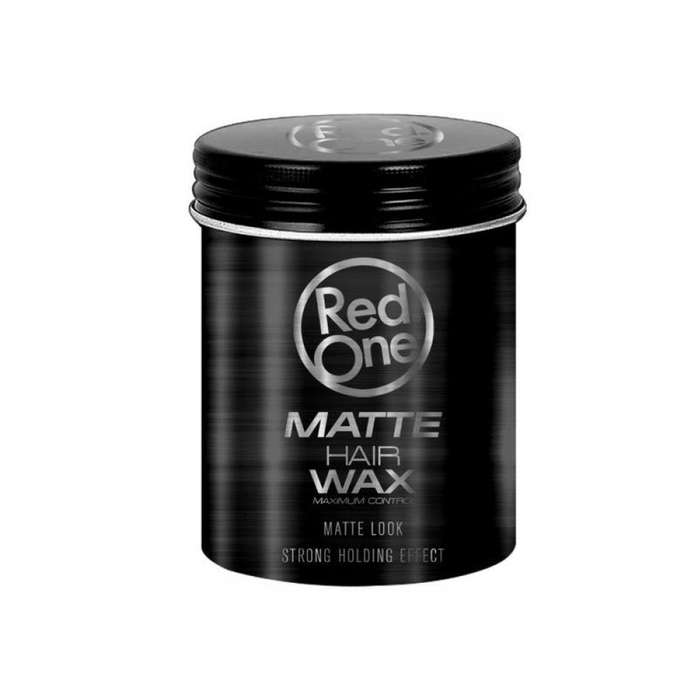 RedOne Matte Hair Wax - Black (100ml)