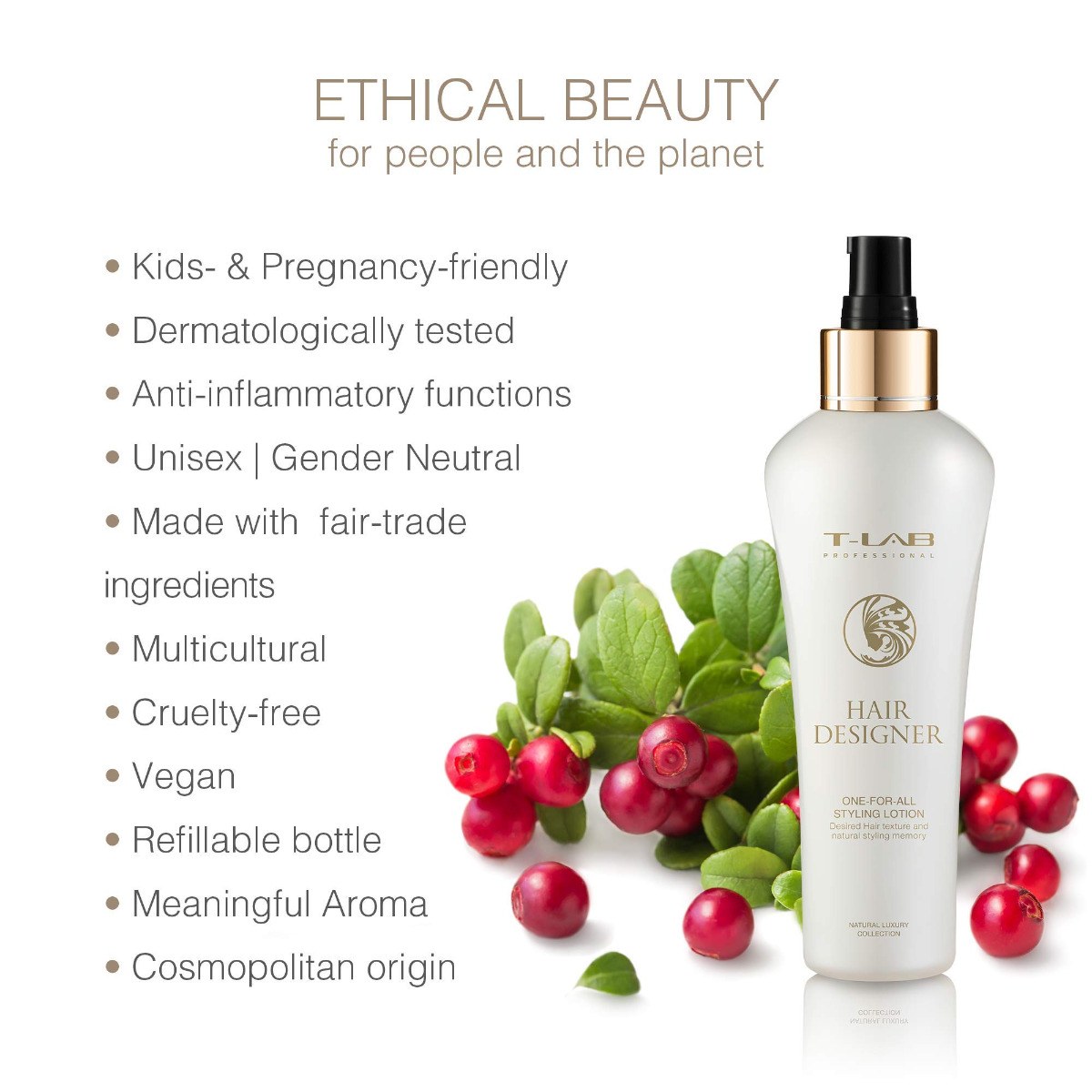 T-Lab Professional Hair Designer One-for-All Styling Lotion (150ml) φωτογραφία