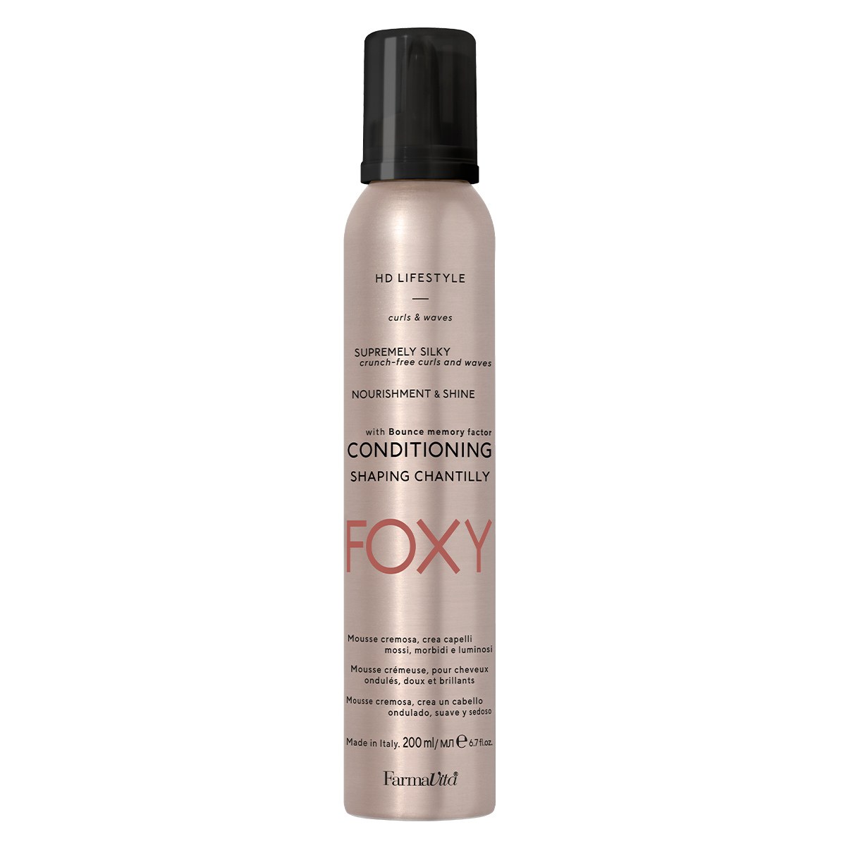 FarmaVita HD Lifestyle Foxy Conditioning Shaping Chantilly Mousse (200ml)