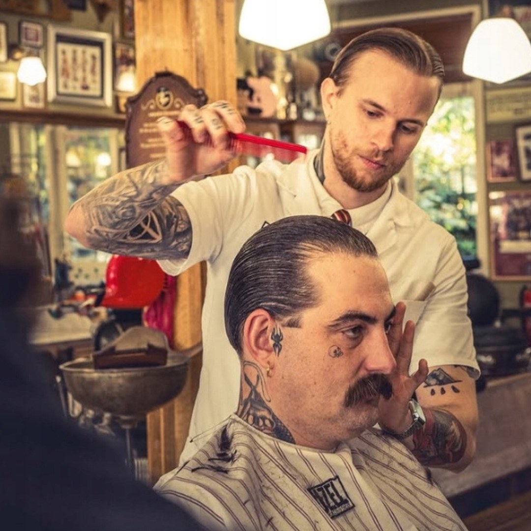 Reuzel Hollands Finest Pomade Grease Medium Hold - Green (35g) φωτογραφία
