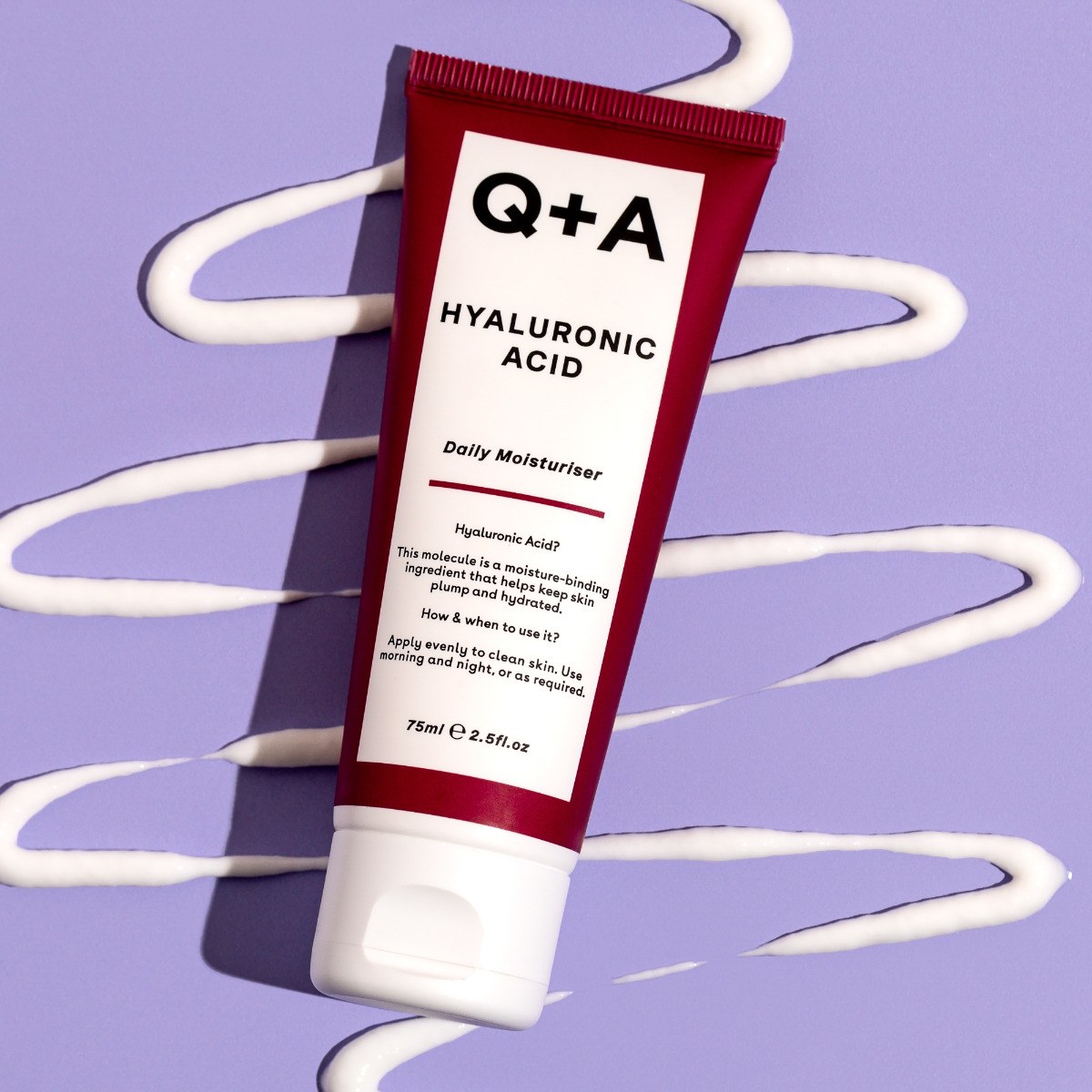 Q+A Hyaluronic Acid Daily Moisturiser (75ml) φωτογραφία