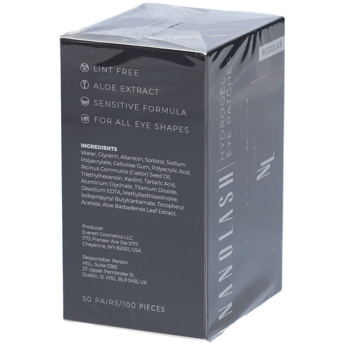 Nanolash Hydrogel Eye Patches - Regular (100pcs) φωτογραφία