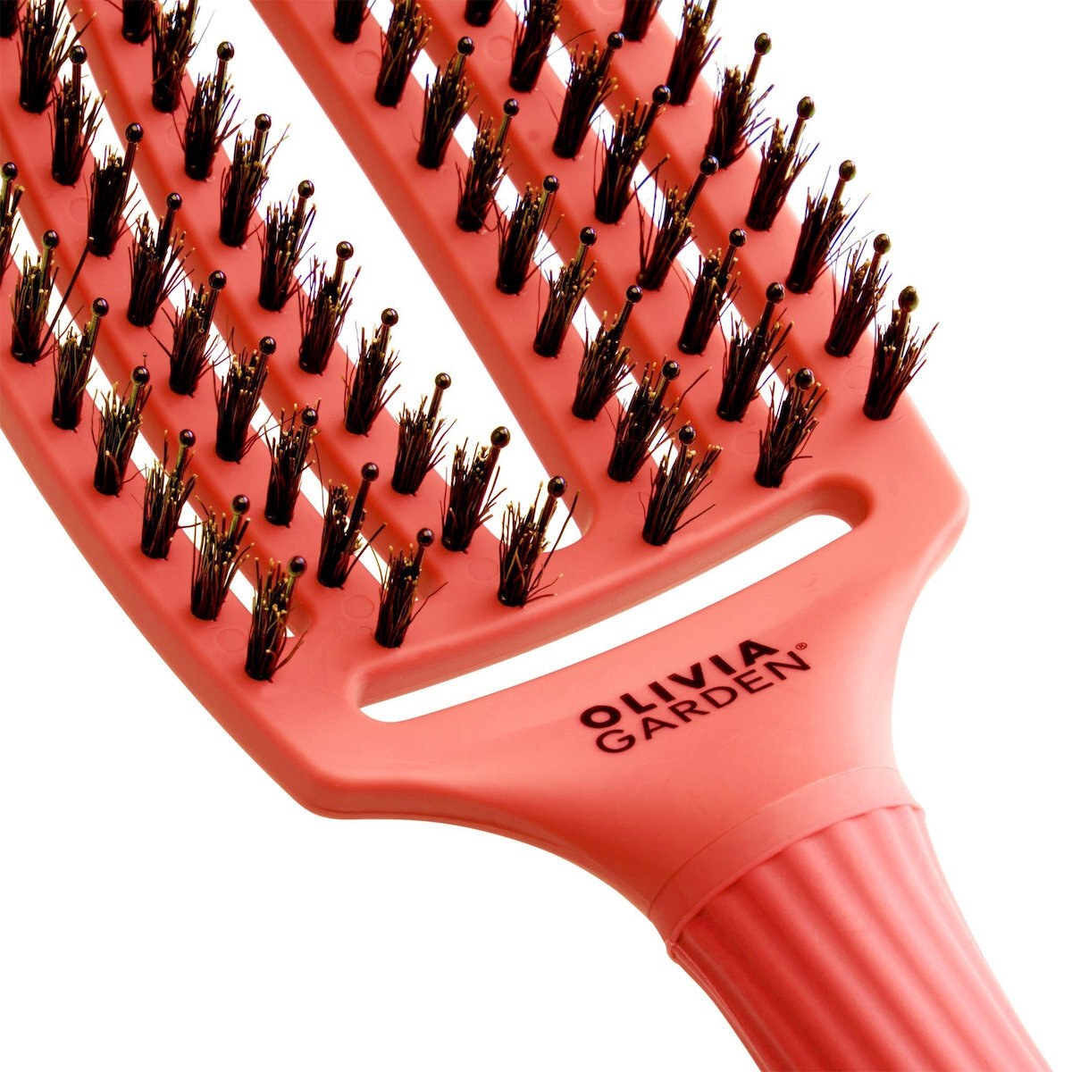 Olivia Garden Fingerbrush I'm Perfection Hair Brush - Red Confidence φωτογραφία