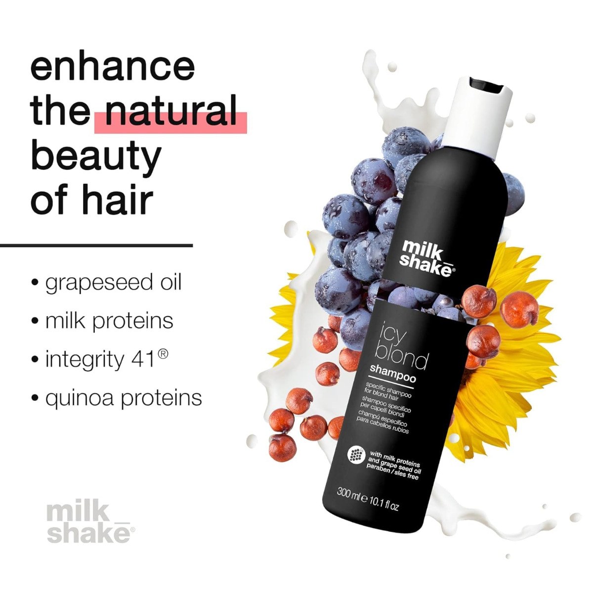 Milk_Shake Icy Blond Shampoo (300ml) φωτογραφία