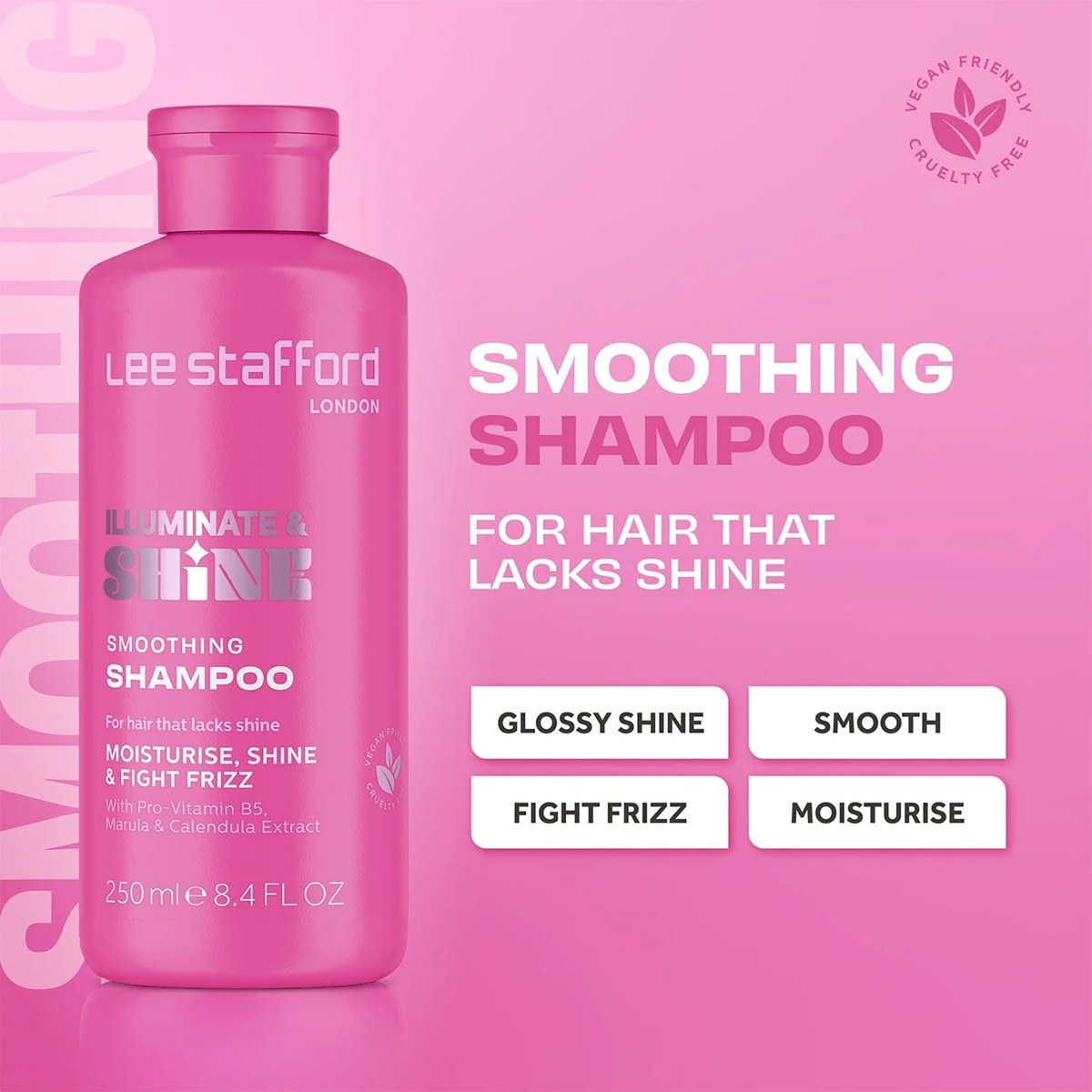 Lee Stafford Illuminate & Shine Smoothing Shampoo (250ml) φωτογραφία