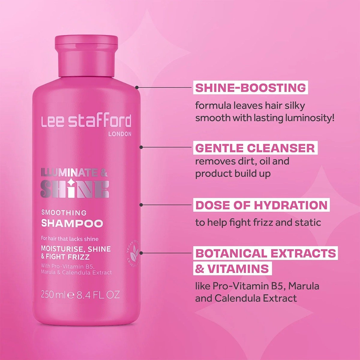 Lee Stafford Illuminate & Shine Smoothing Shampoo (250ml) φωτογραφία