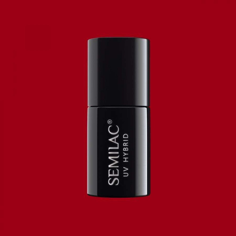 Semilac UV Gel Polish - 027 Intense Red (7ml) φωτογραφία