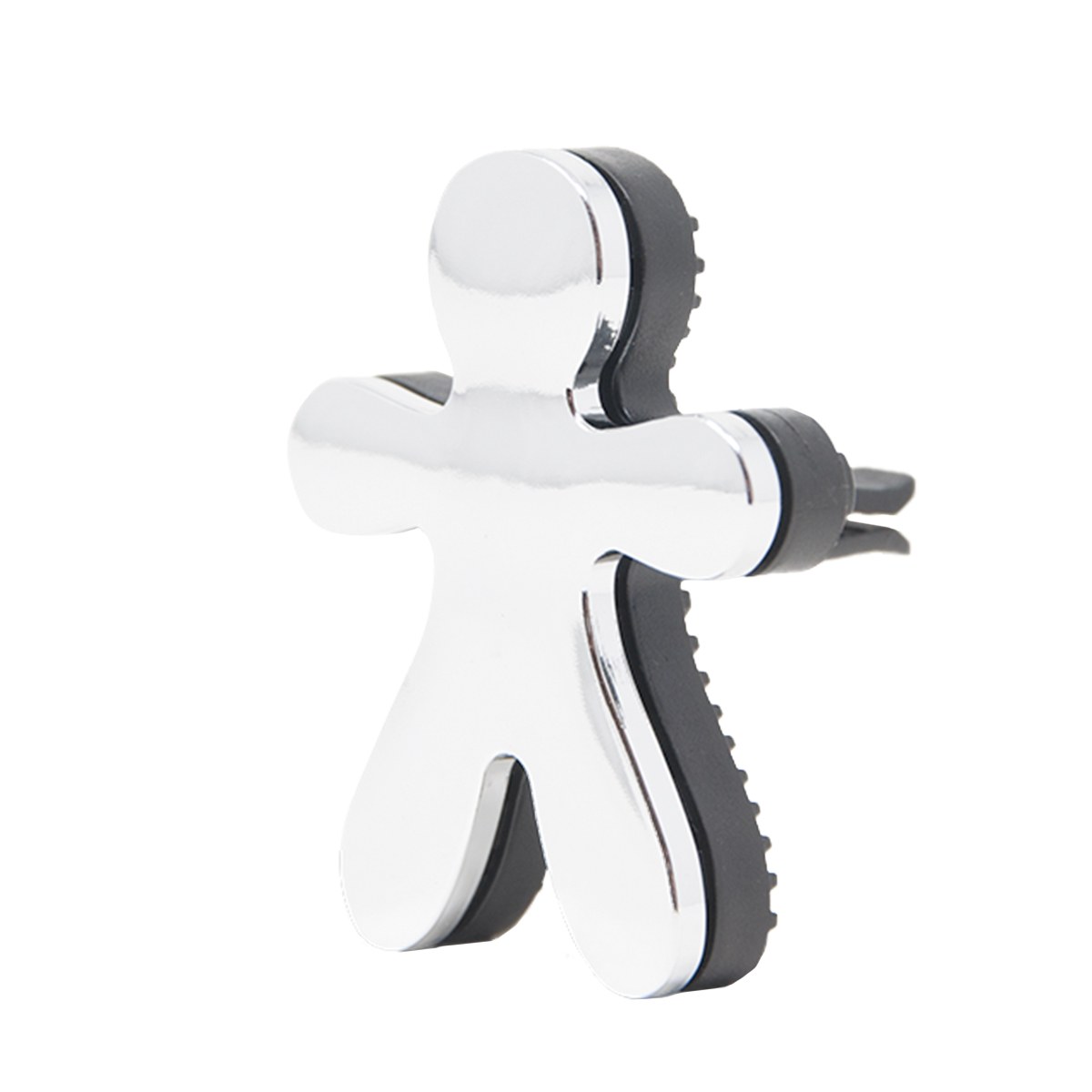 Mr & Mrs Fragrance Jeff Chrome The Beauty & The Best Car Air Freshener - Sandal & Incense