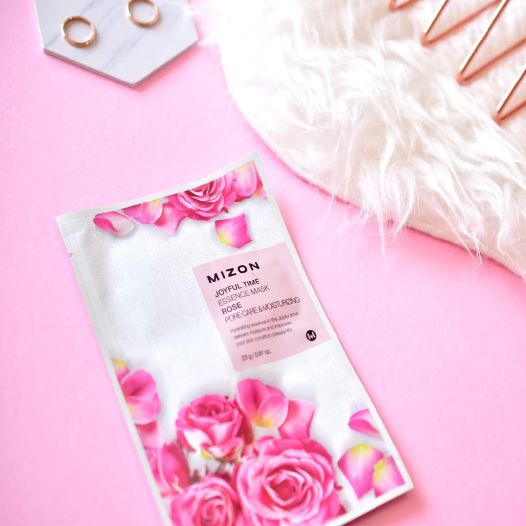 Mizon Joyful Time Essence Mask Rose (23g) φωτογραφία