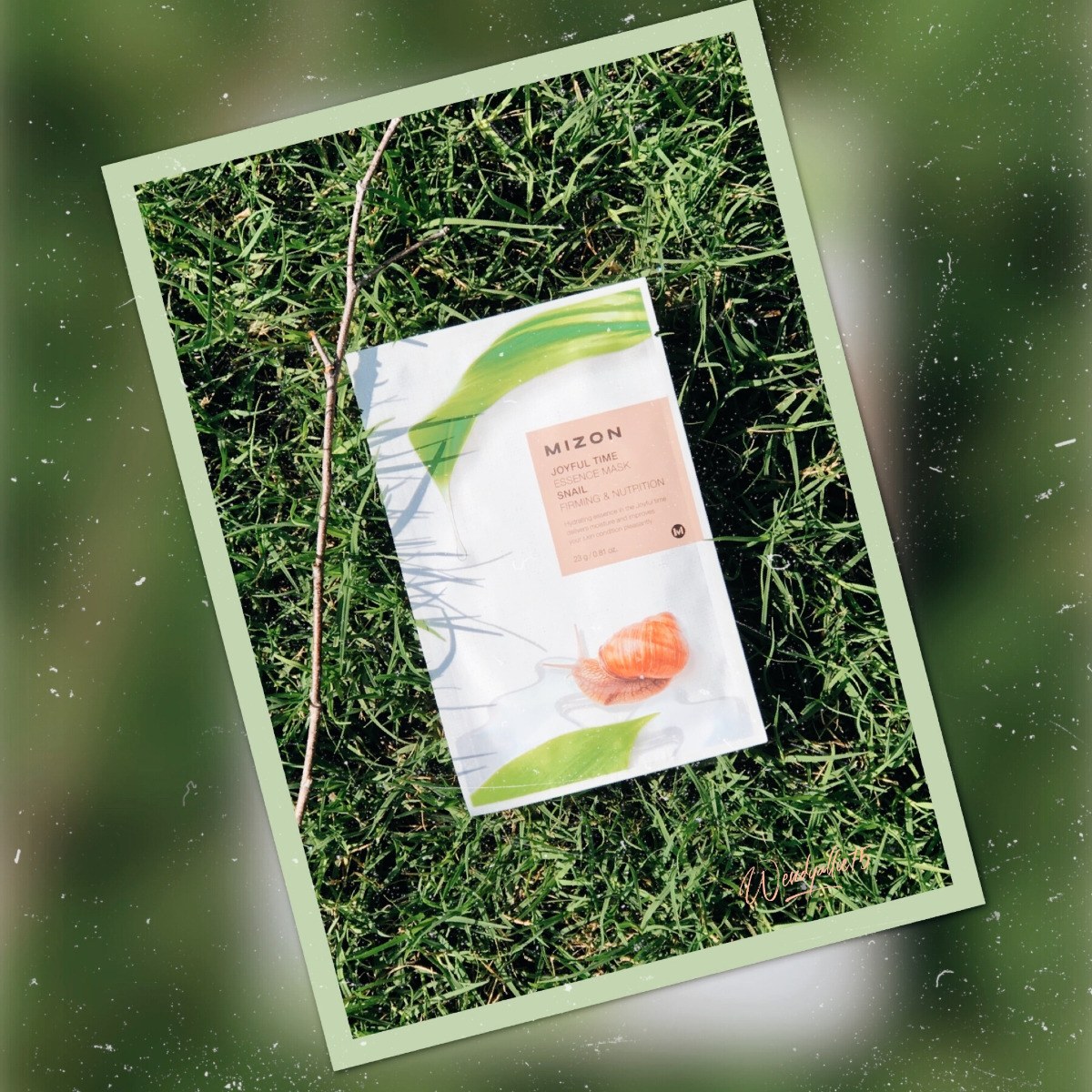 Mizon Joyful Time Essence Mask Snail (23g) φωτογραφία