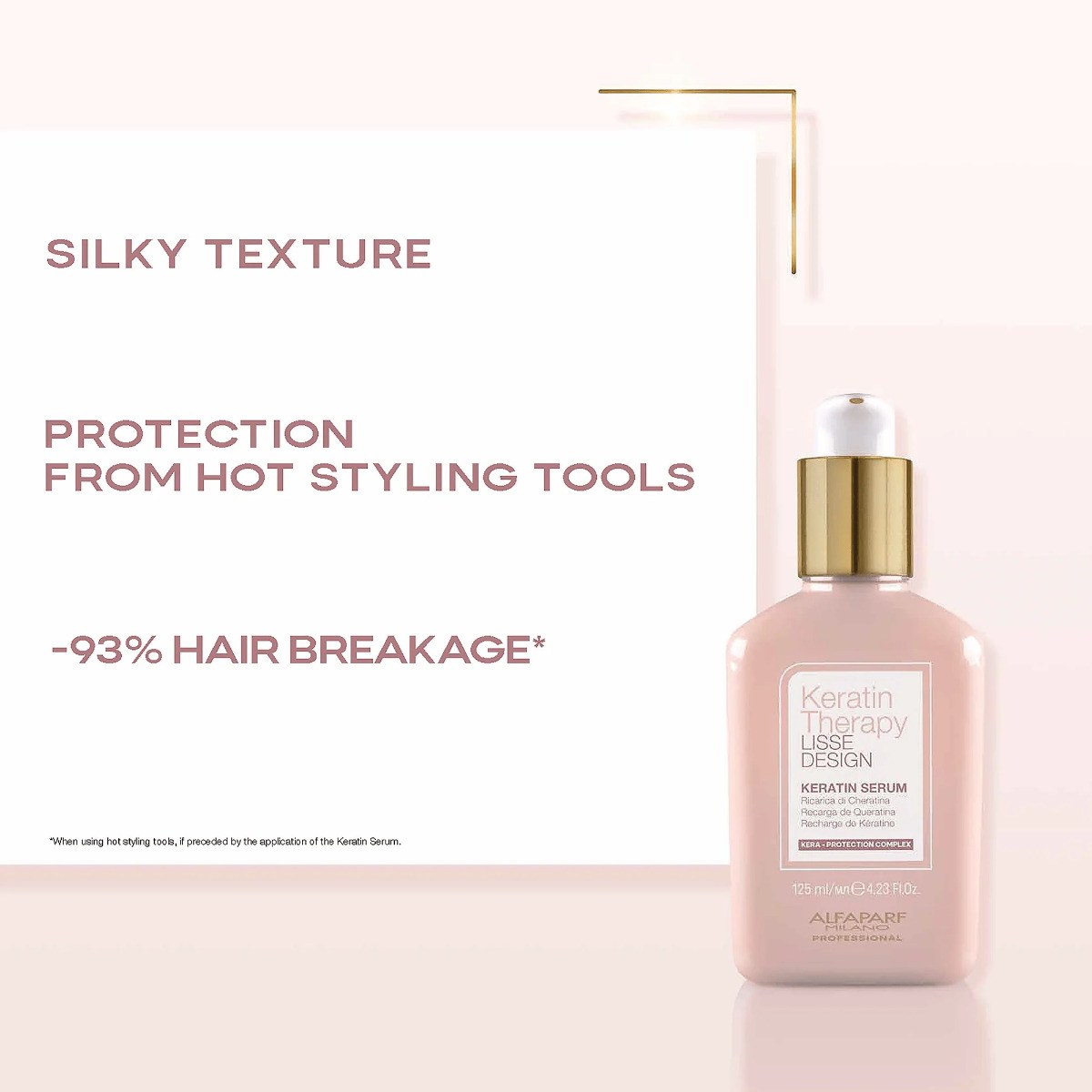 Alfaparf Milano Keratin Therapy Lisse Design Keratin Serum (125ml) φωτογραφία