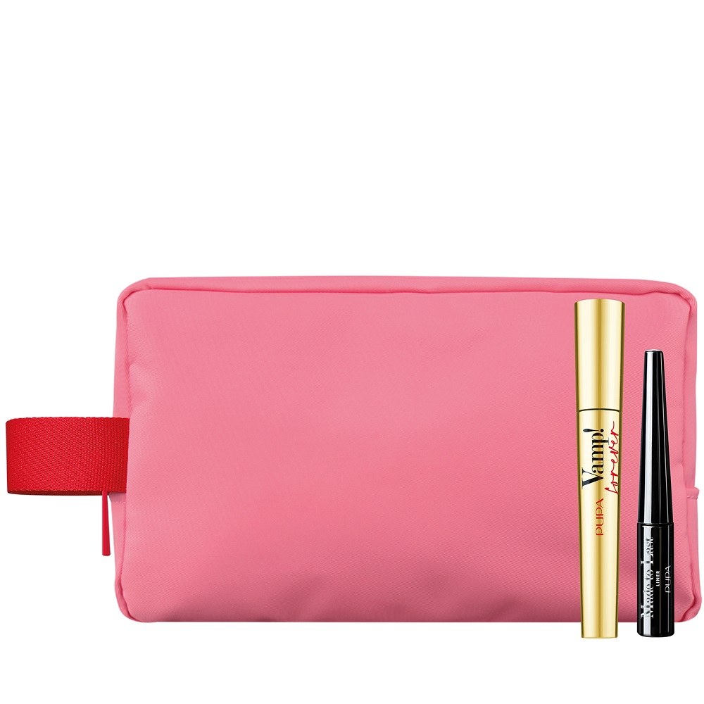 Pupa Milano Pupa Kit Vamp! (Mascara 9ml, Eyeliner 3.2ml & Handy Bag)