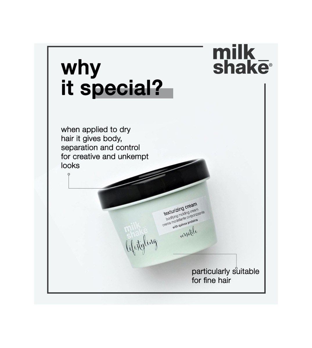 Milk_Shake Lifestyling Texturizing Cream (100ml) φωτογραφία
