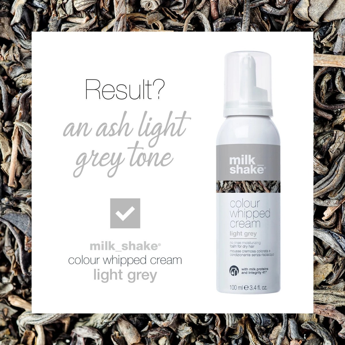 Milk_Shake Colour Whipped Cream - Light Grey (100ml) φωτογραφία