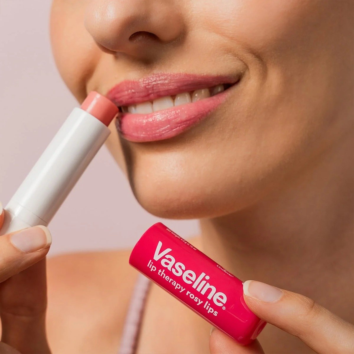 Vaseline® Lip Therapy® Lip Balm Value Pack - Rosy Lips (2x4.8g) φωτογραφία