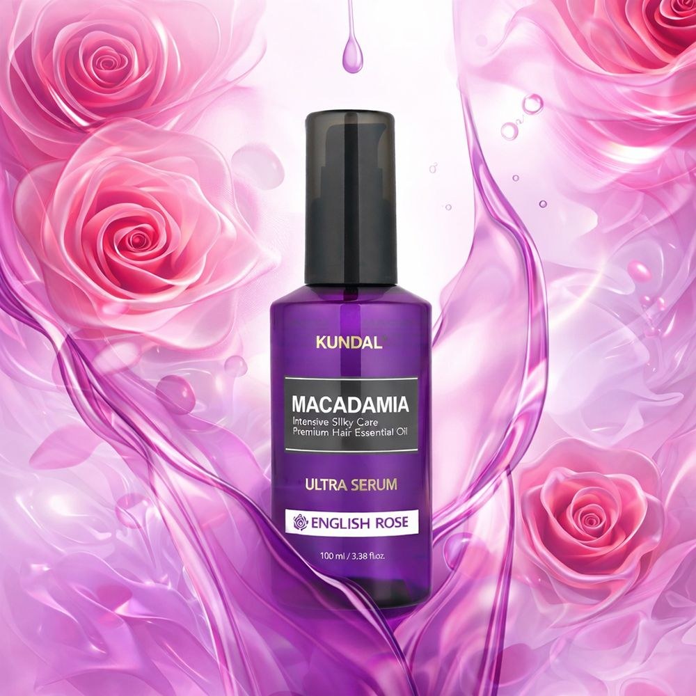 Kundal Macadamia Ultra Serum - English Rose (100ml) φωτογραφία