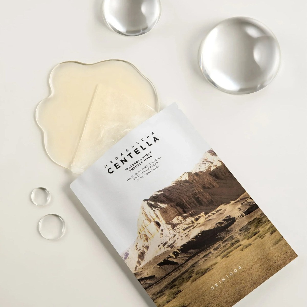 Skin1004 Madagascar Centella Watergel Sheet Ampoule Mask (25ml) φωτογραφία