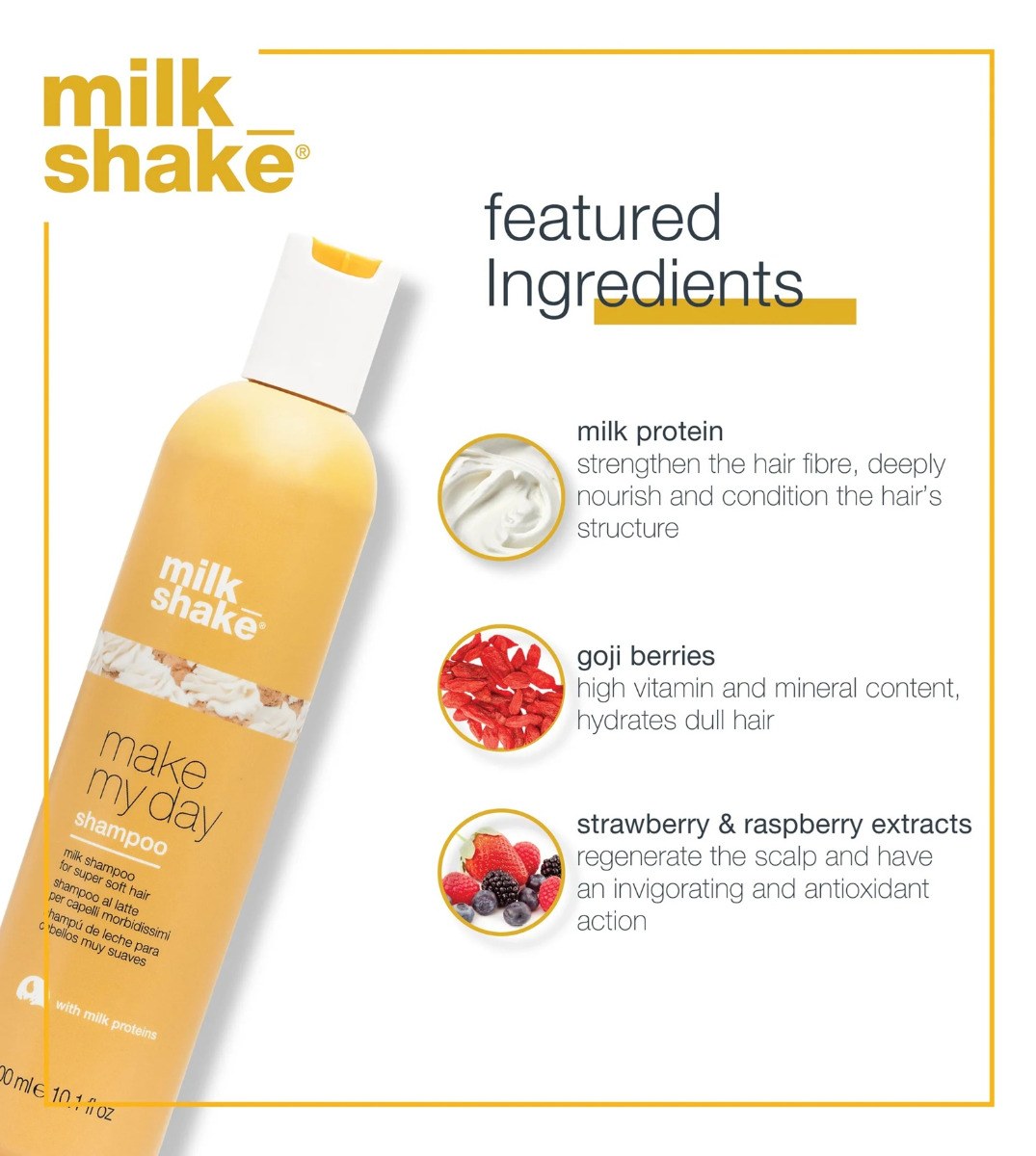 Milk_Shake Make My Day Shampoo (300ml) φωτογραφία