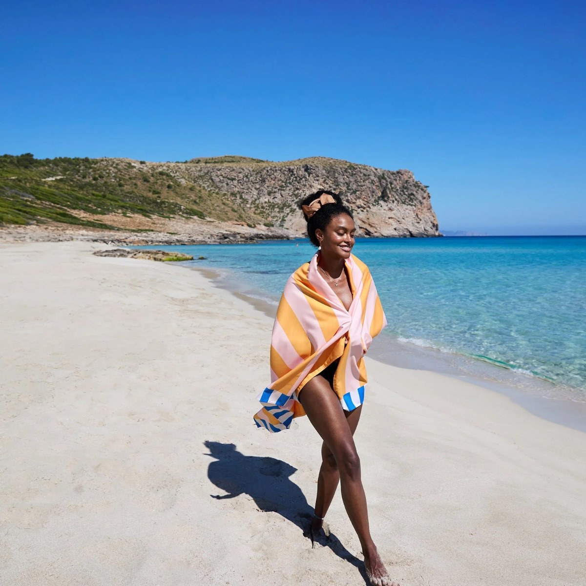Dock & Bay Quick Dry Beach Towel - Mellow Yellow XL (200cm x 90cm) φωτογραφία