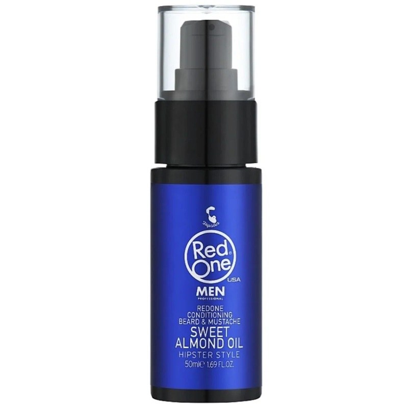 RedOne RedOne Men Professional Redone Conditioning Beard & Mustache Sweet Almond Oil (50ml)