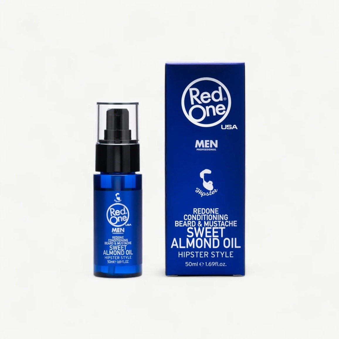 RedOne Men Professional Redone Conditioning Beard & Mustache Sweet Almond Oil (50ml) φωτογραφία
