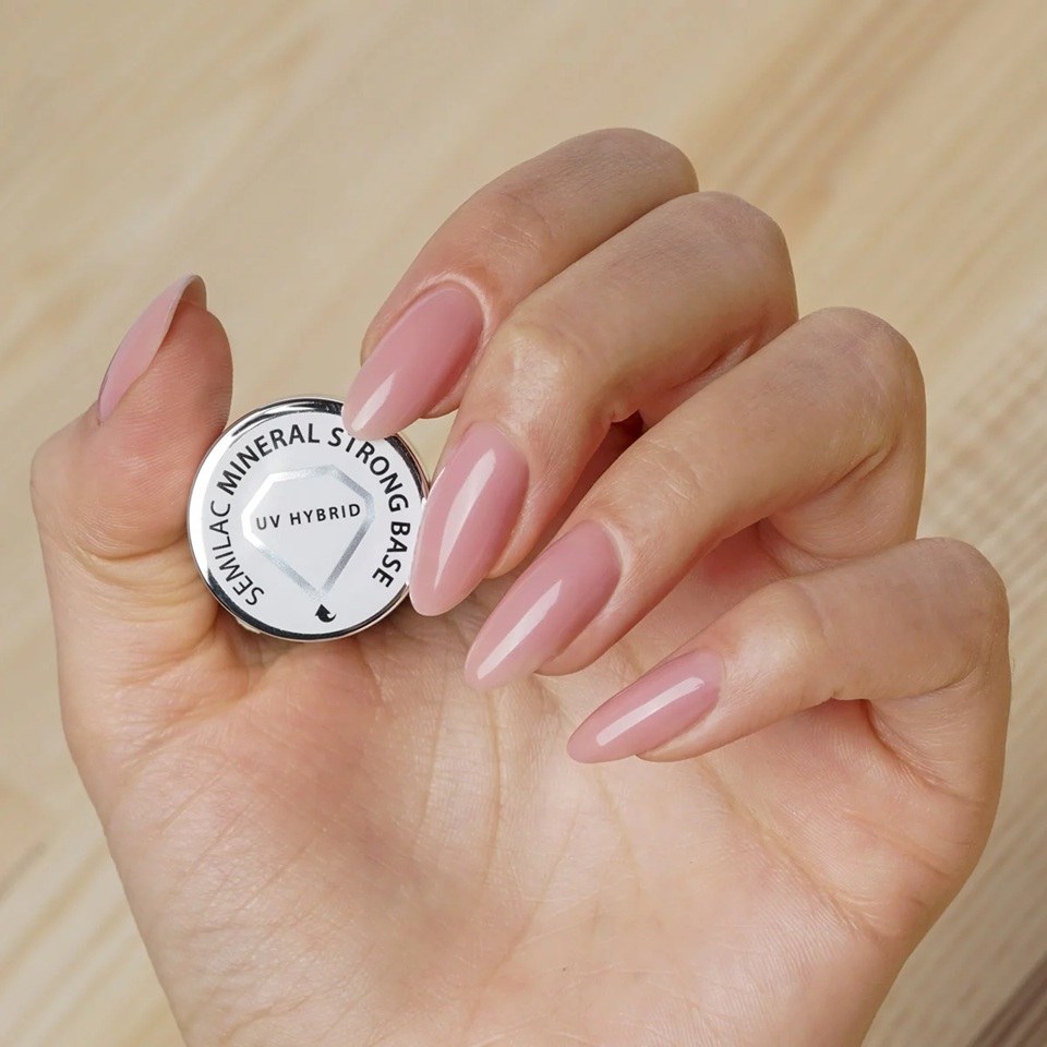 Semilac UV Gel Polish Mineral Strong Base Coat (7ml) φωτογραφία