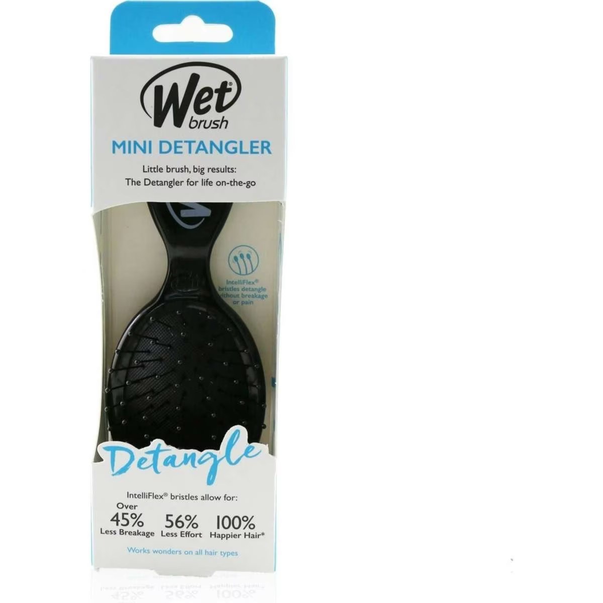 Wet Brush Mini Detangler Detangle - Black φωτογραφία