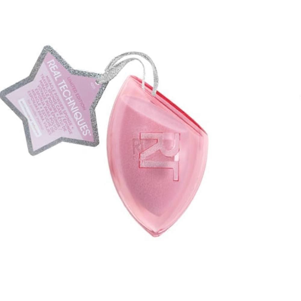 Real Techniques Miracle Powder Sponge + Travel Sponge Case φωτογραφία