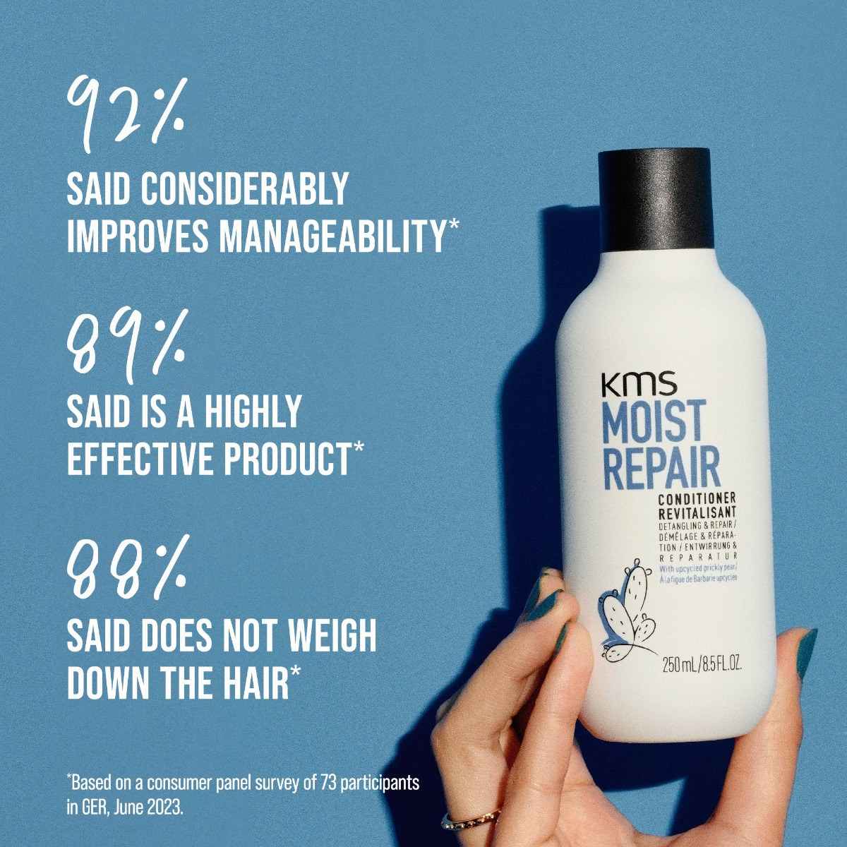 Kms Moist Repair Conditioner Detangling & Repair (250ml) φωτογραφία