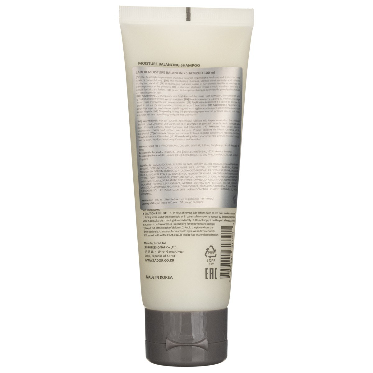 La'dor Eco Professional Moisture Balancing Shampoo (100ml) φωτογραφία